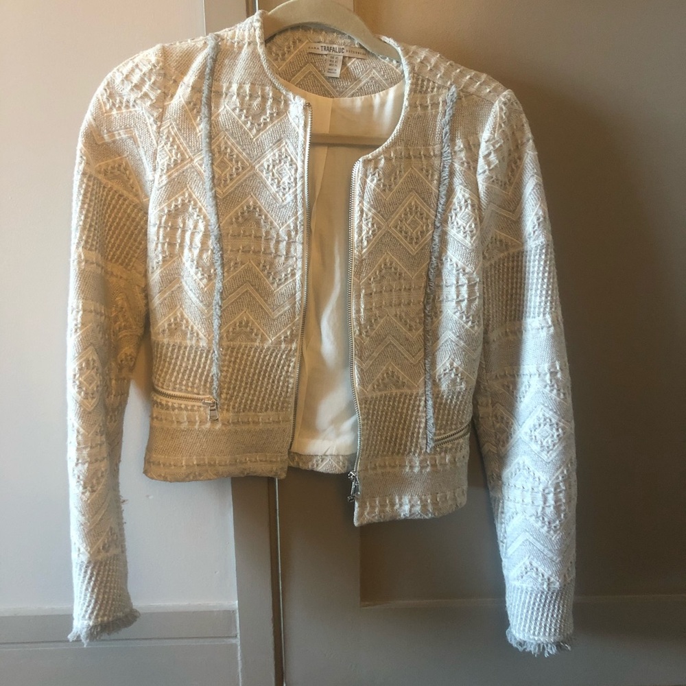 Zara cropped jacket